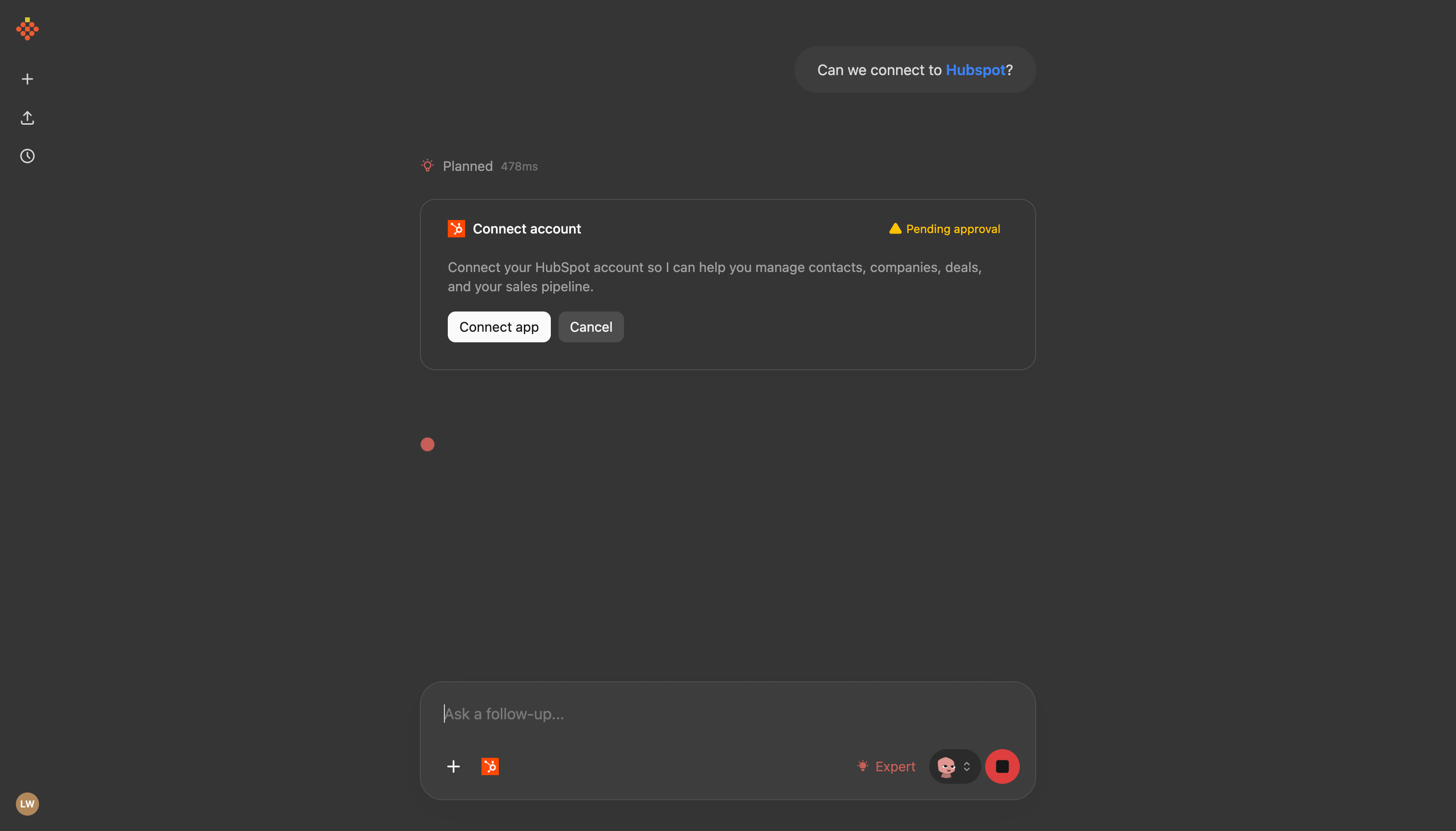 Connect HubSpot with your Strawberry agent